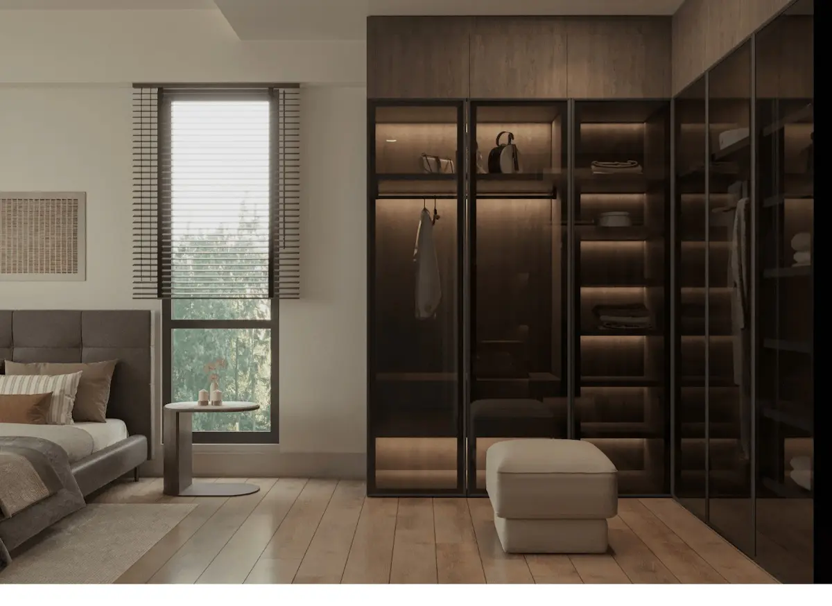 Walk-in closet